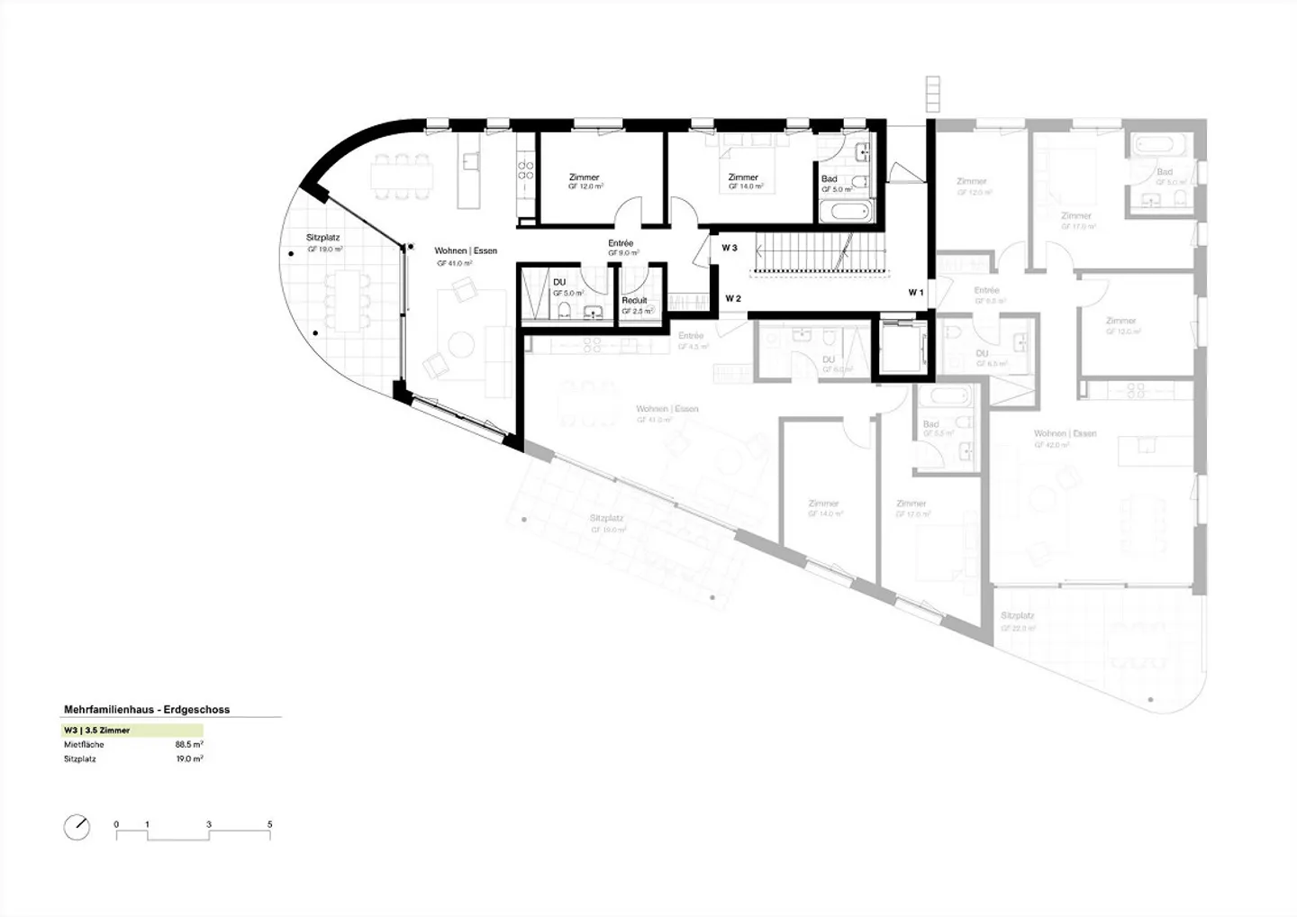 3.5 Room Apartment in Stein am Rhein - Photo 8 of 8