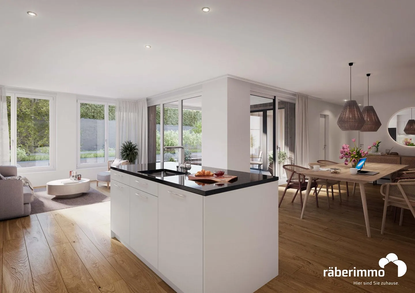 Appartamento al piano terra - Progetto di nuova costruzione "Lindenberg" - Foto 1 di 5