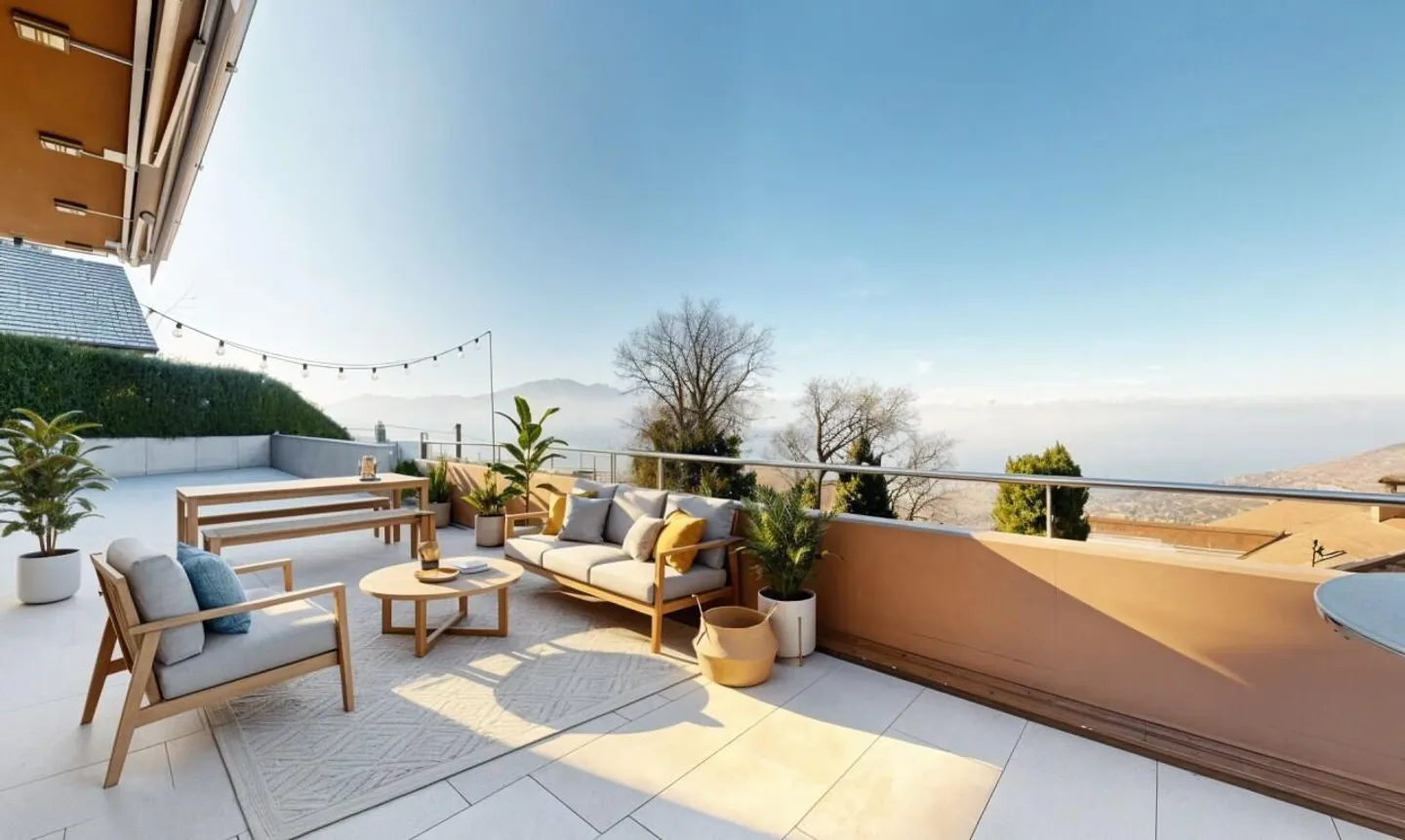 Stunning individual house with panoramic lake view in Blonay - Photo 10 of 11
