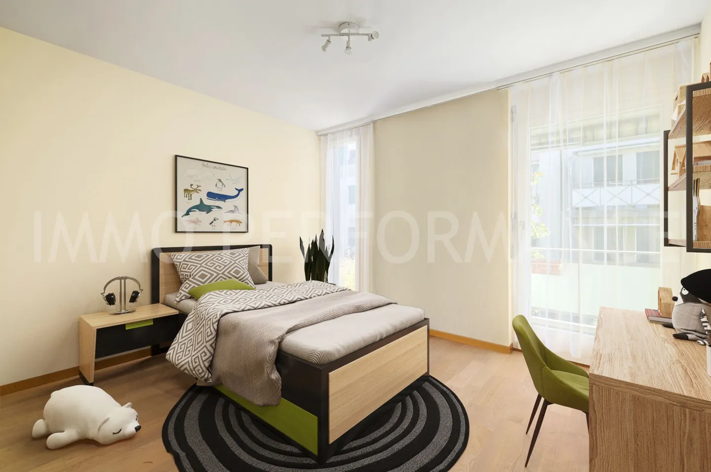 EXCLUSIVITY: Beautiful 4.5-room apartment with passage - Photo 11 of 16