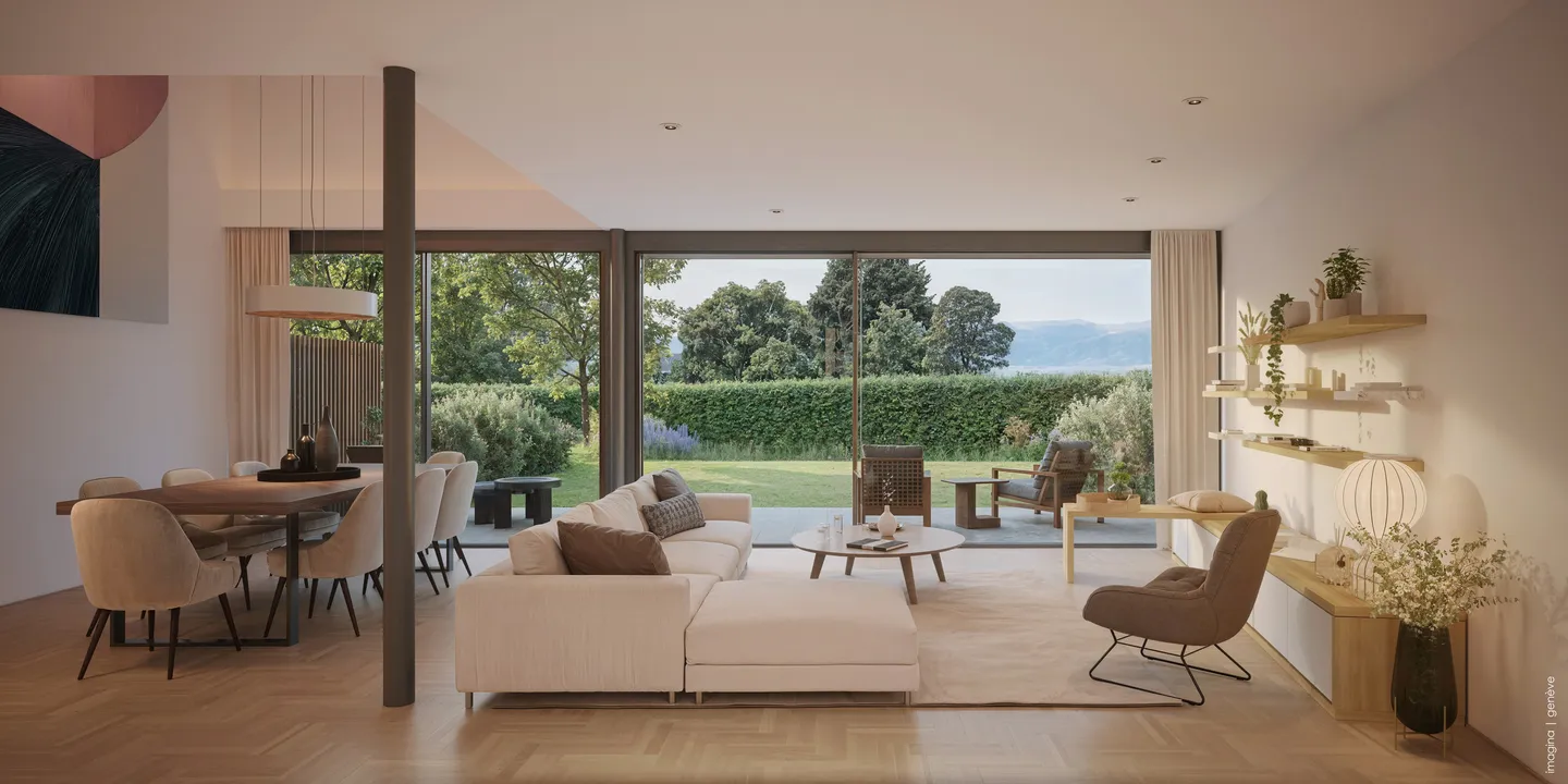 Villa ELISA - Eleganza, luce e vista sul Lago di Ginevra. - Foto 2 di 5