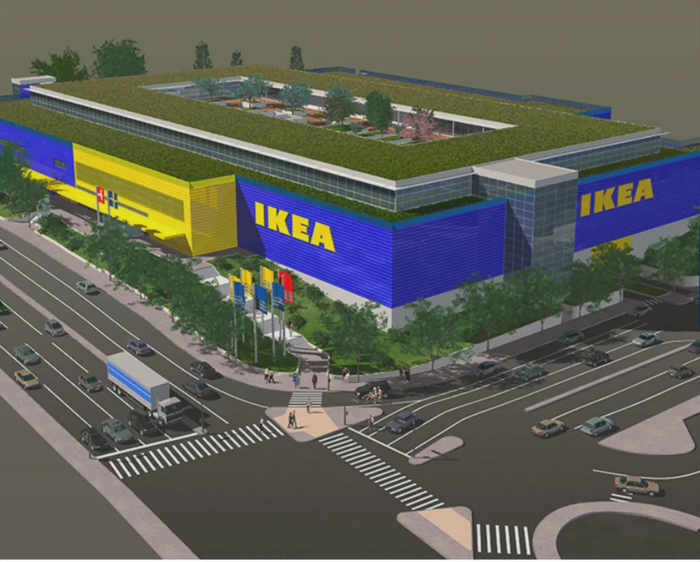 Vernier - 4,000 m2 Penthouse - IKEA Building - Photo 1 of 9