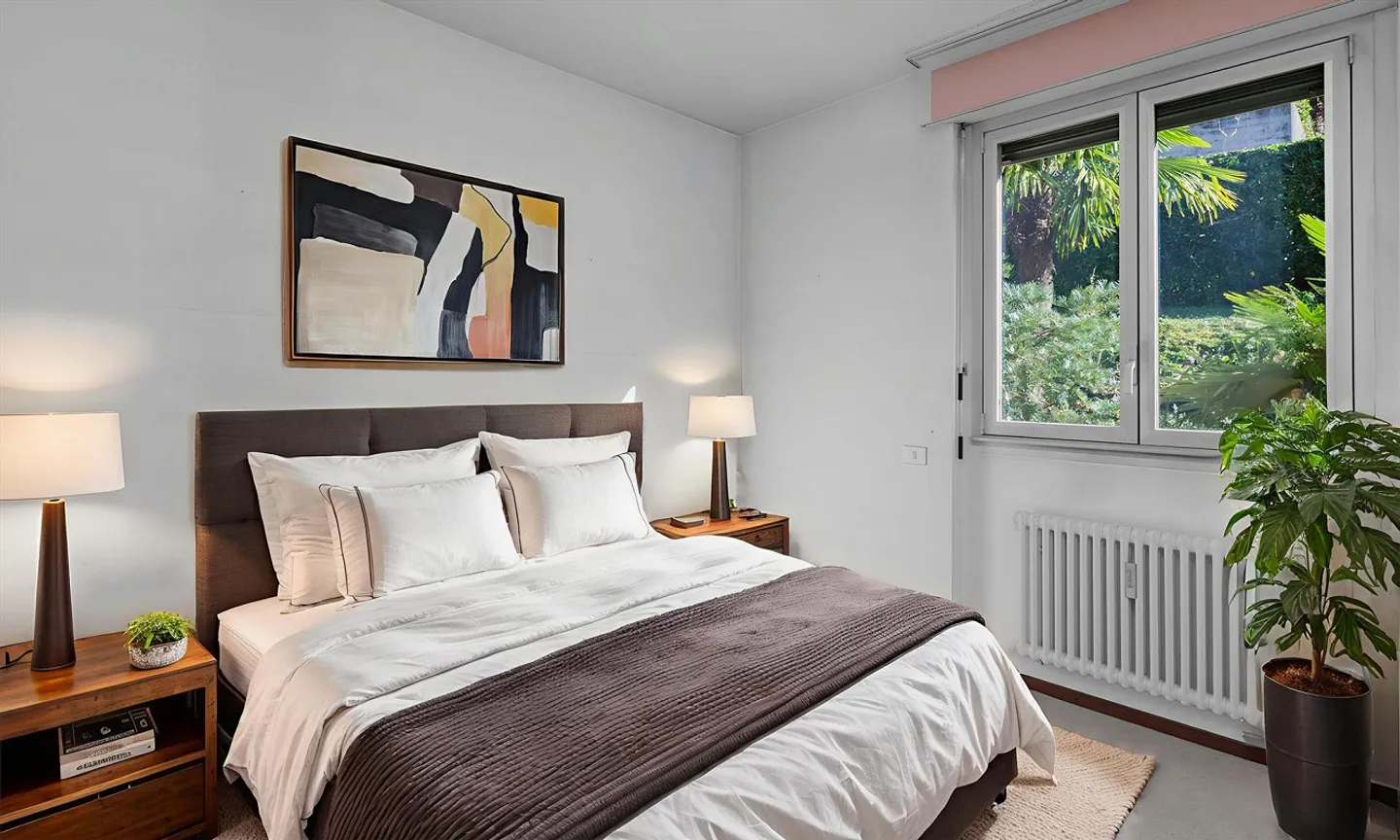 SCHNÄPPCHEN - 4.5-ZIMMER-WOHNUNG MIT SEEBLICK IN BISSONE - Foto 3 von 7