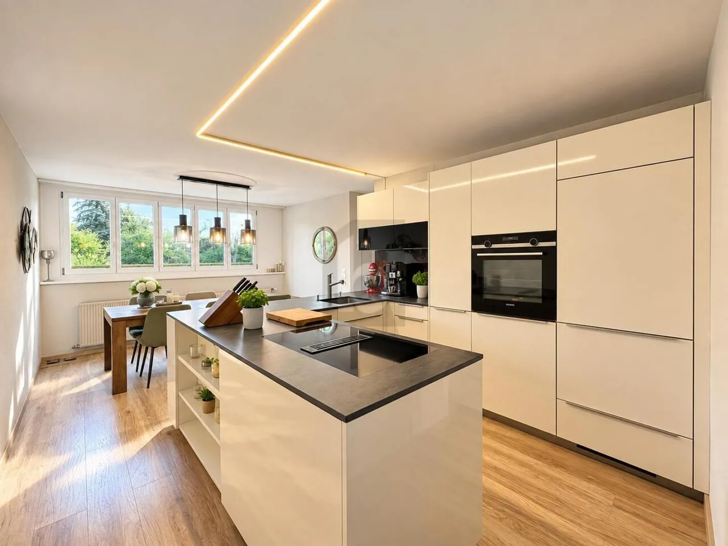 MODERN & FAMILY FRIENDLY WITH LARGE SEATING AREA - Photo 3 of 6