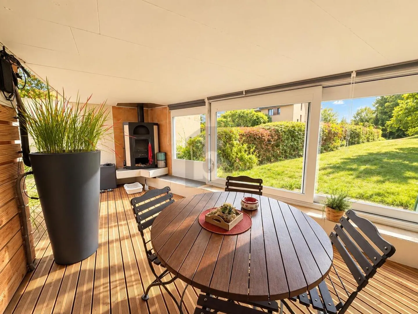 MODERN & FAMILY FRIENDLY WITH LARGE SEATING AREA - Photo 1 of 6