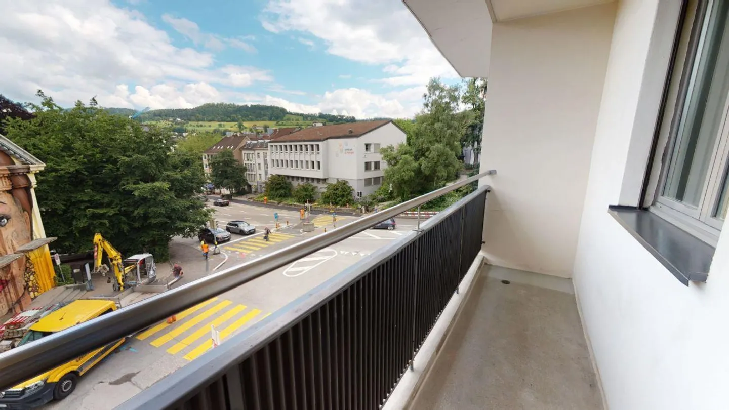 Zentrale 2-Zimmer-Wohnung in St. Gallen - Foto 6 von 8
