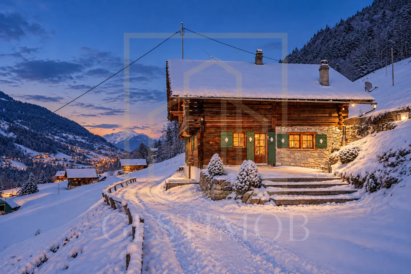 Chalet Incantevole a Val-d'Illiez - Foto 1 di 23