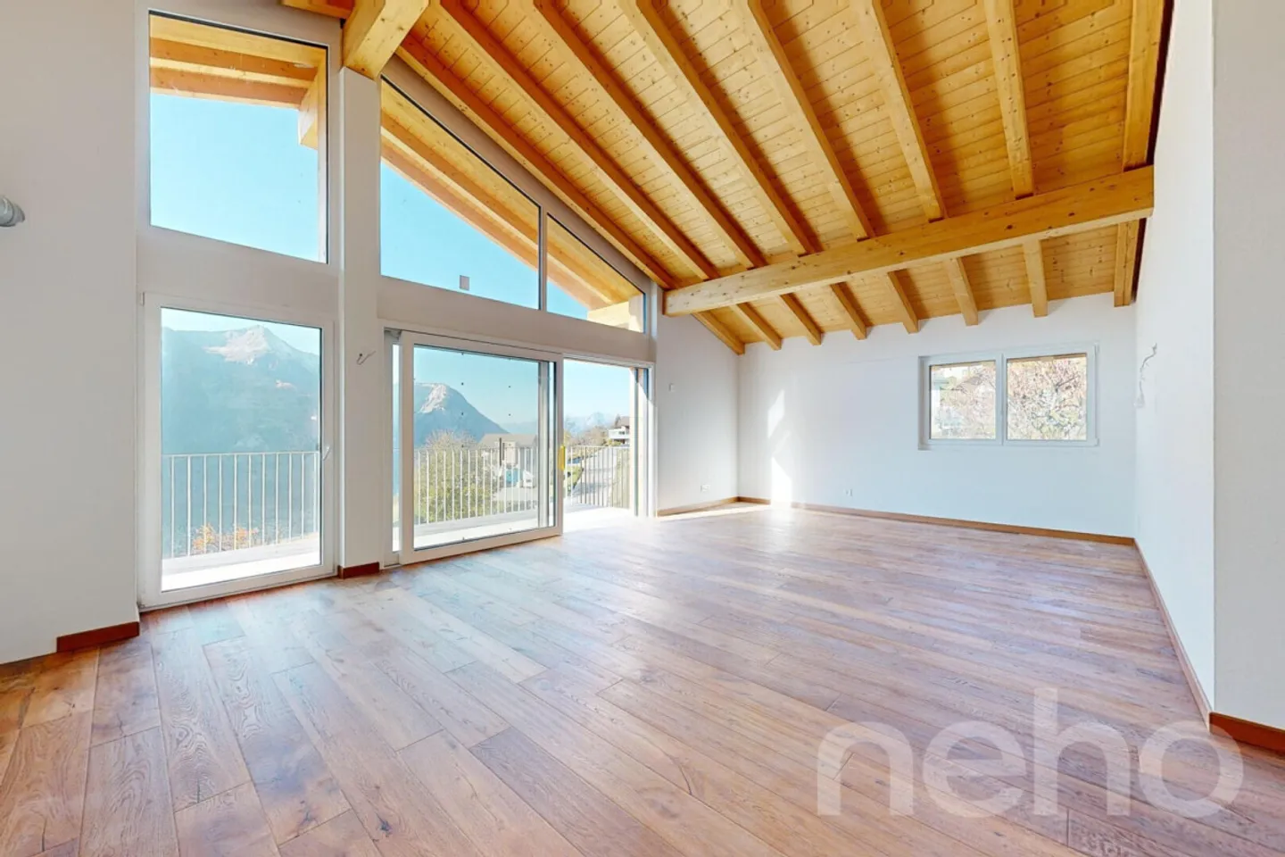 New Apartment with Panoramic View, 5 Minutes from Leuk - Photo 4 of 14