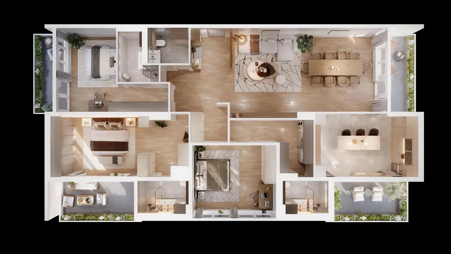 Magnifico appartamento ristrutturato di 5 locali a Malagnou - Foto 8 di 9