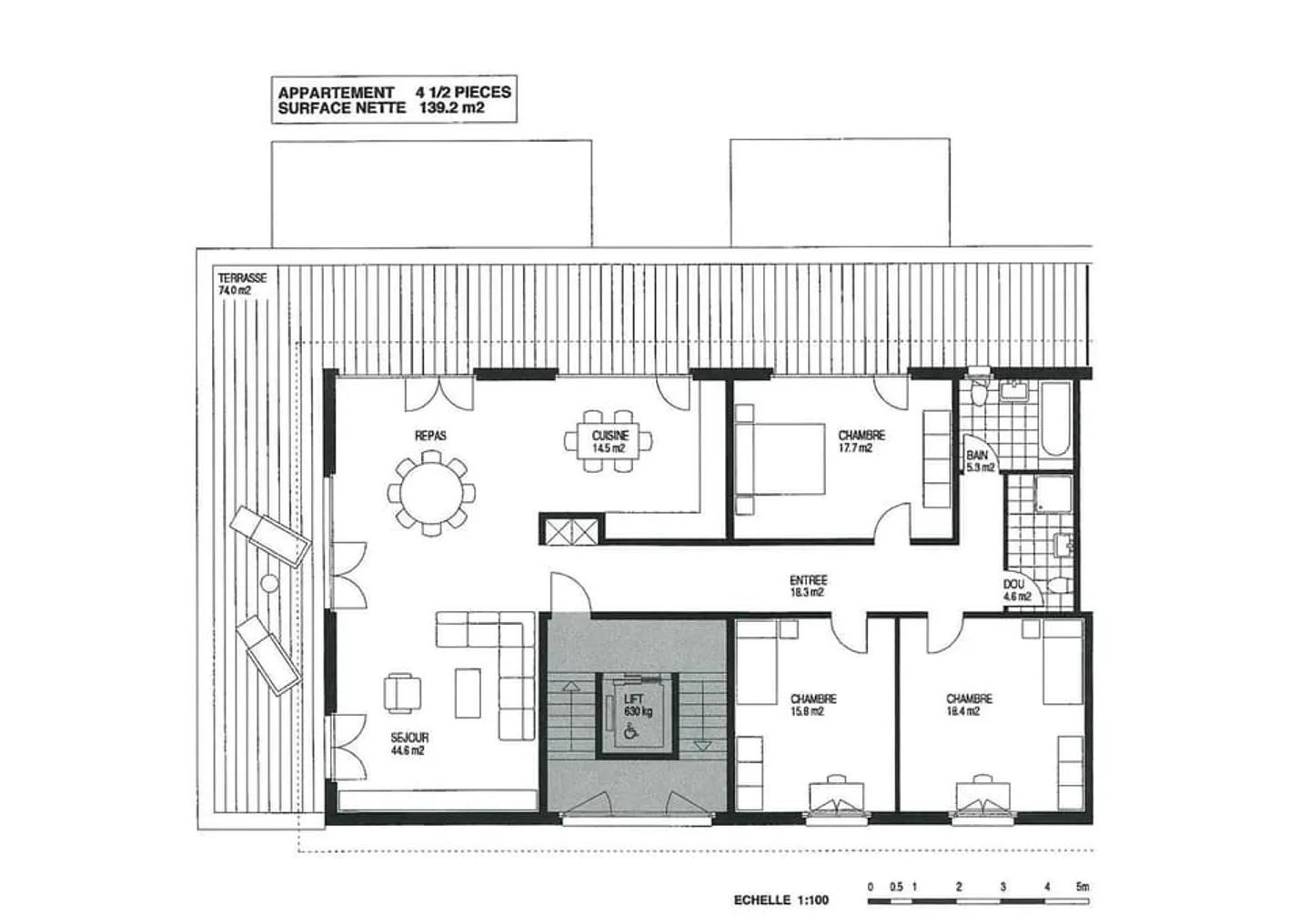 Superb 4.5 Zimmer Penthouse-Wohnung - Foto 12 von 13