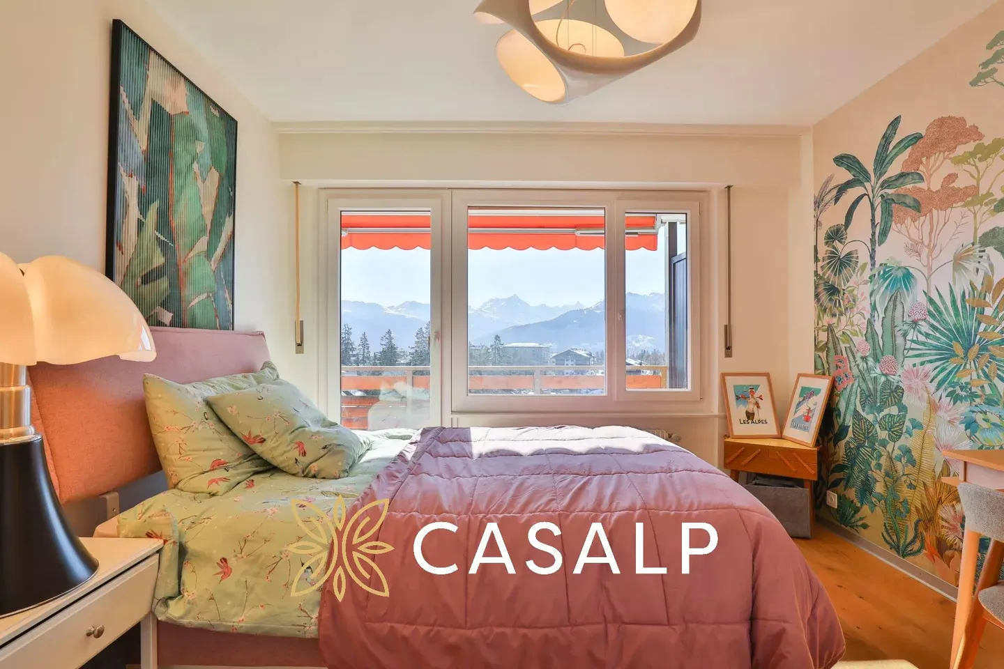 Superbo appartamento di 2.5 stanze con vista panoramica ? Ski-in / Ski-out a Crans - Foto 5 di 18