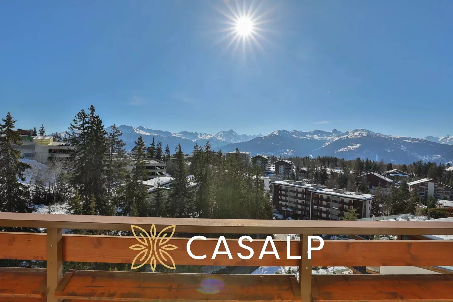 Superbo appartamento di 2.5 stanze con vista panoramica ? Ski-in / Ski-out a Crans - Foto 18 di 18