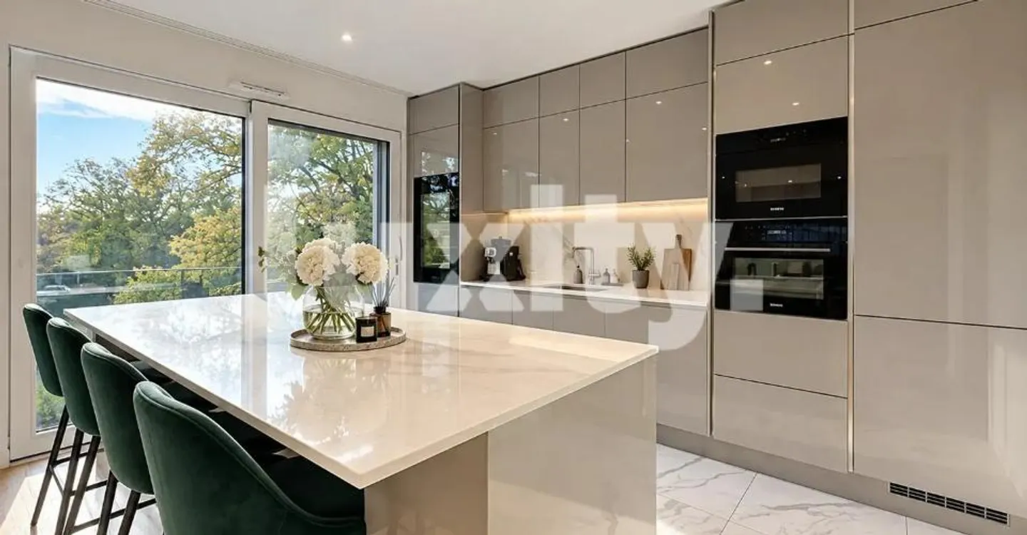 Magnifique attique en duplex avec rooftop et vue lac - Photo 4 sur 4
