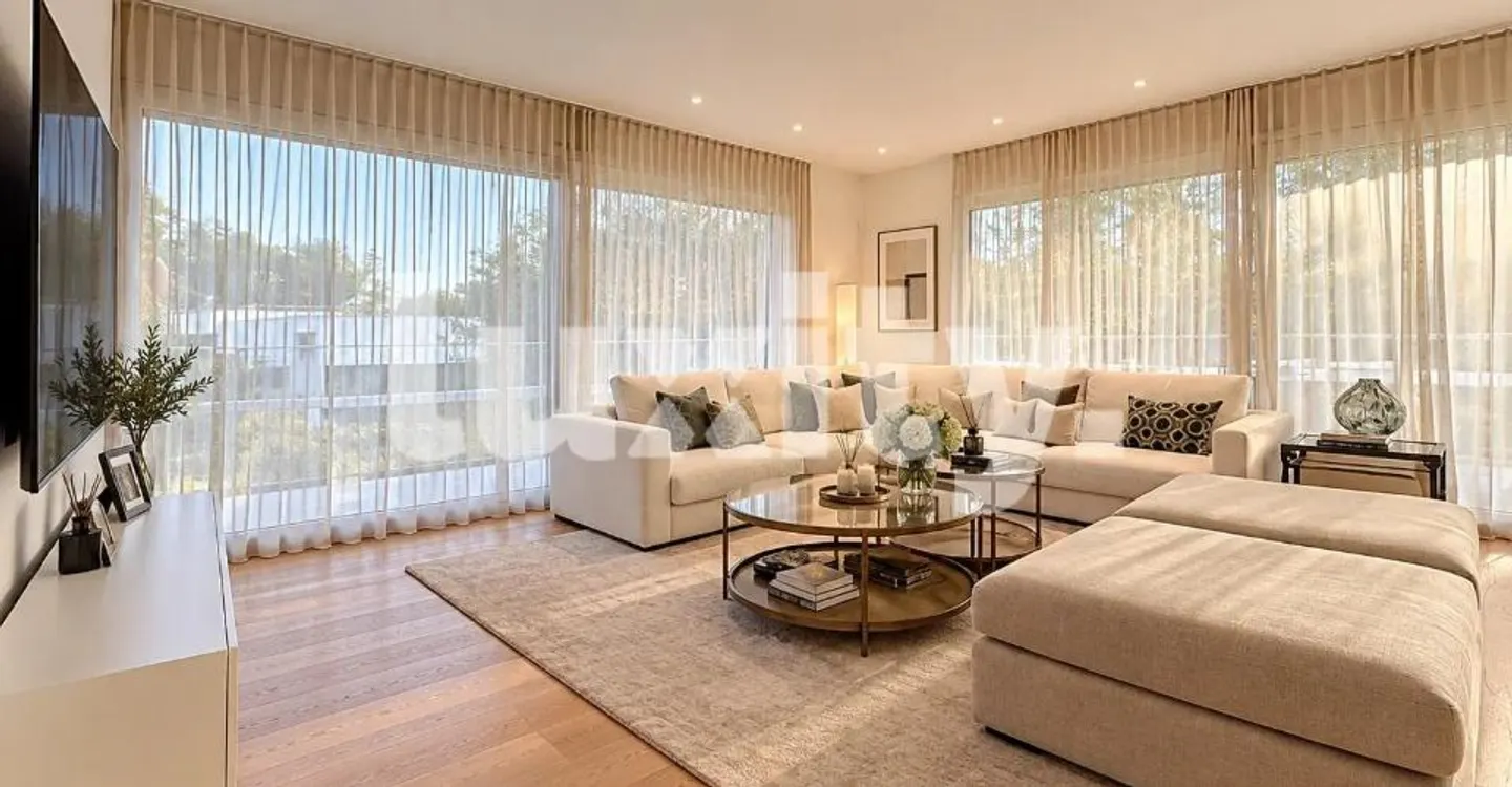 Magnifique attique en duplex avec rooftop et vue lac - Photo 3 sur 4