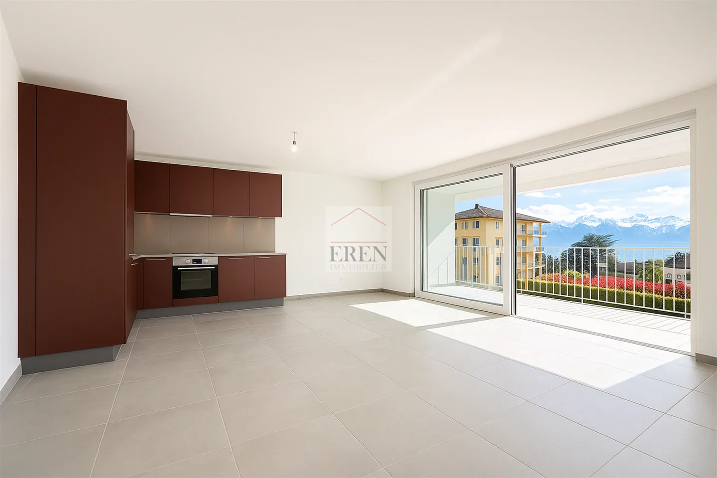 Appartamento nuovo di 3,5 locali di 88 m2 con balcone-terrazza di 40m2 - Foto 2 di 13