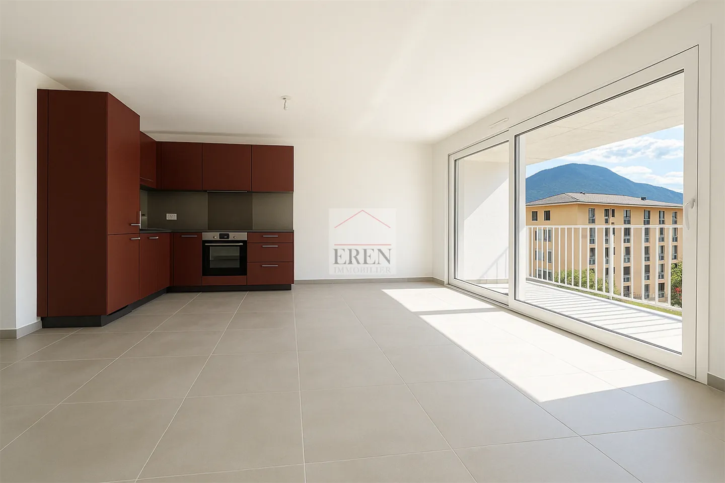 Appartamento nuovo di 3,5 locali di 88 m2 con balcone-terrazza di 40m2 - Foto 4 di 13