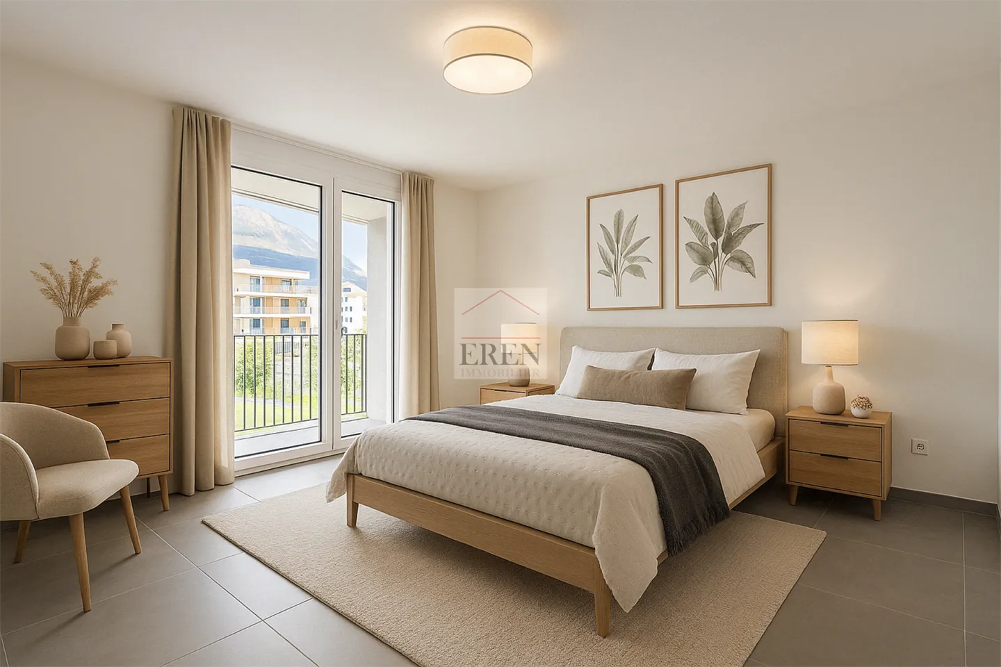Appartamento nuovo di 3,5 locali di 88 m2 con balcone-terrazza di 40m2 - Foto 6 di 13
