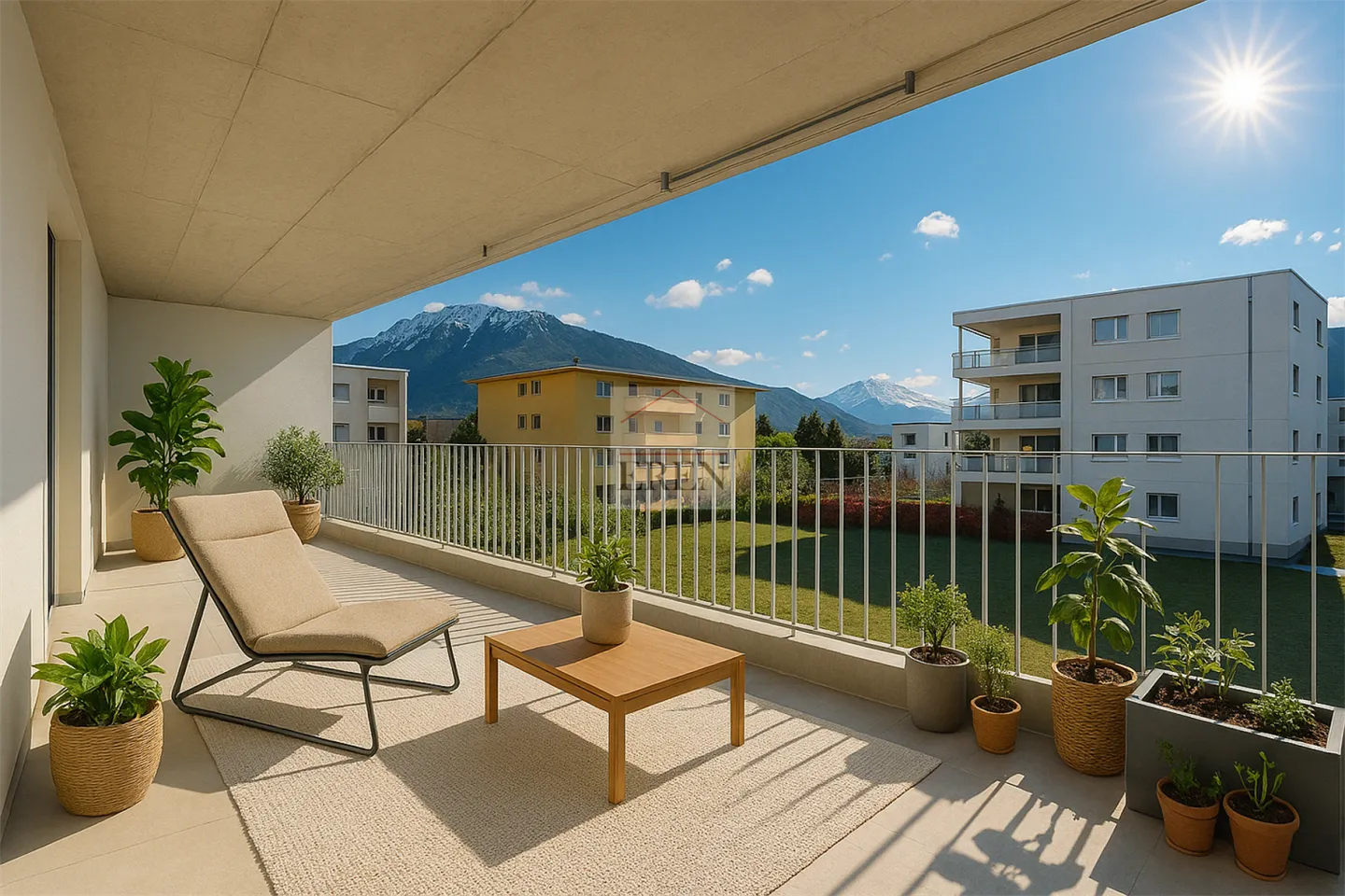 Appartamento nuovo di 3,5 locali di 88 m2 con balcone-terrazza di 40m2 - Foto 1 di 13