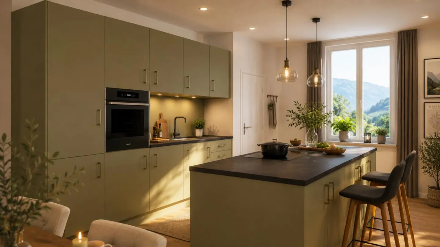 Newly built 3.5-room apartment No. 3 with south balcony - Schönbühl 360° Wilderswil - Photo 5 of 10