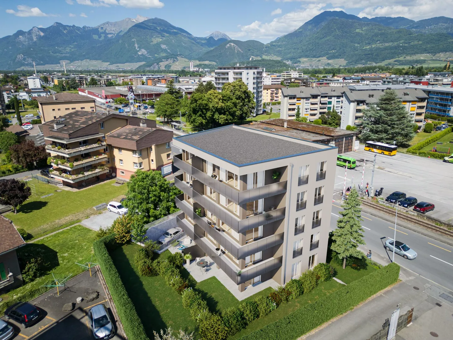 Appartamento 3,5 locali a Monthey - Foto 1 di 12