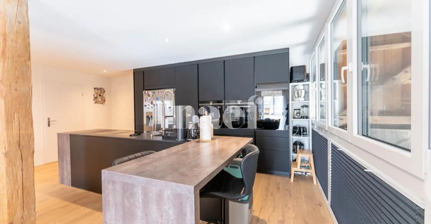 Wunderschöne 4,5-Zimmer-Wohnung mit großer Terrasse zu verkaufen in Posieux - Foto 4 von 9