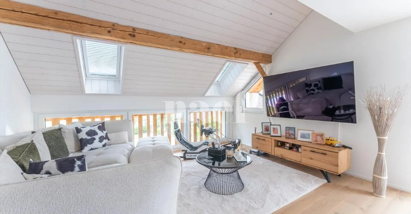 Wunderschöne 4,5-Zimmer-Wohnung mit großer Terrasse zu verkaufen in Posieux - Foto 5 von 9
