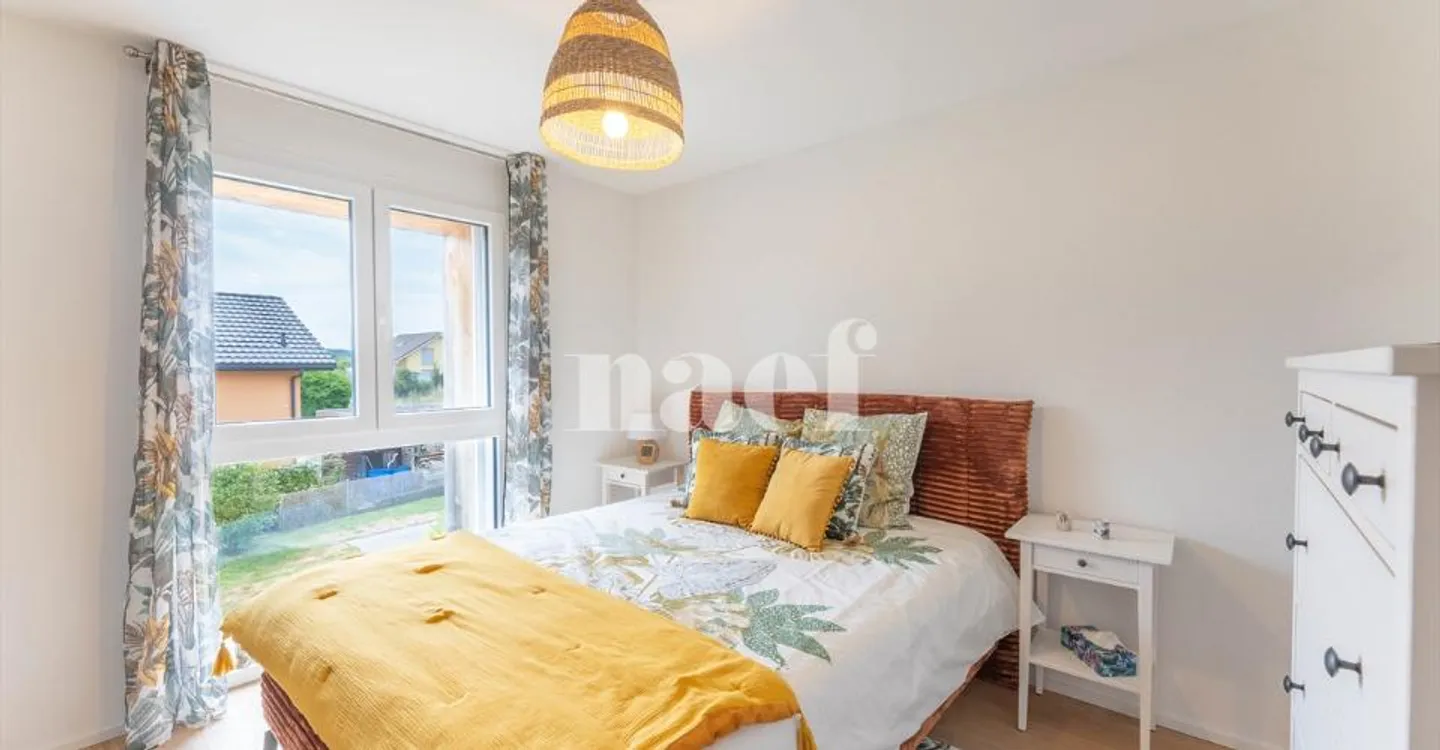 Wunderschöne 4,5-Zimmer-Wohnung mit großer Terrasse zu verkaufen in Posieux - Foto 8 von 9