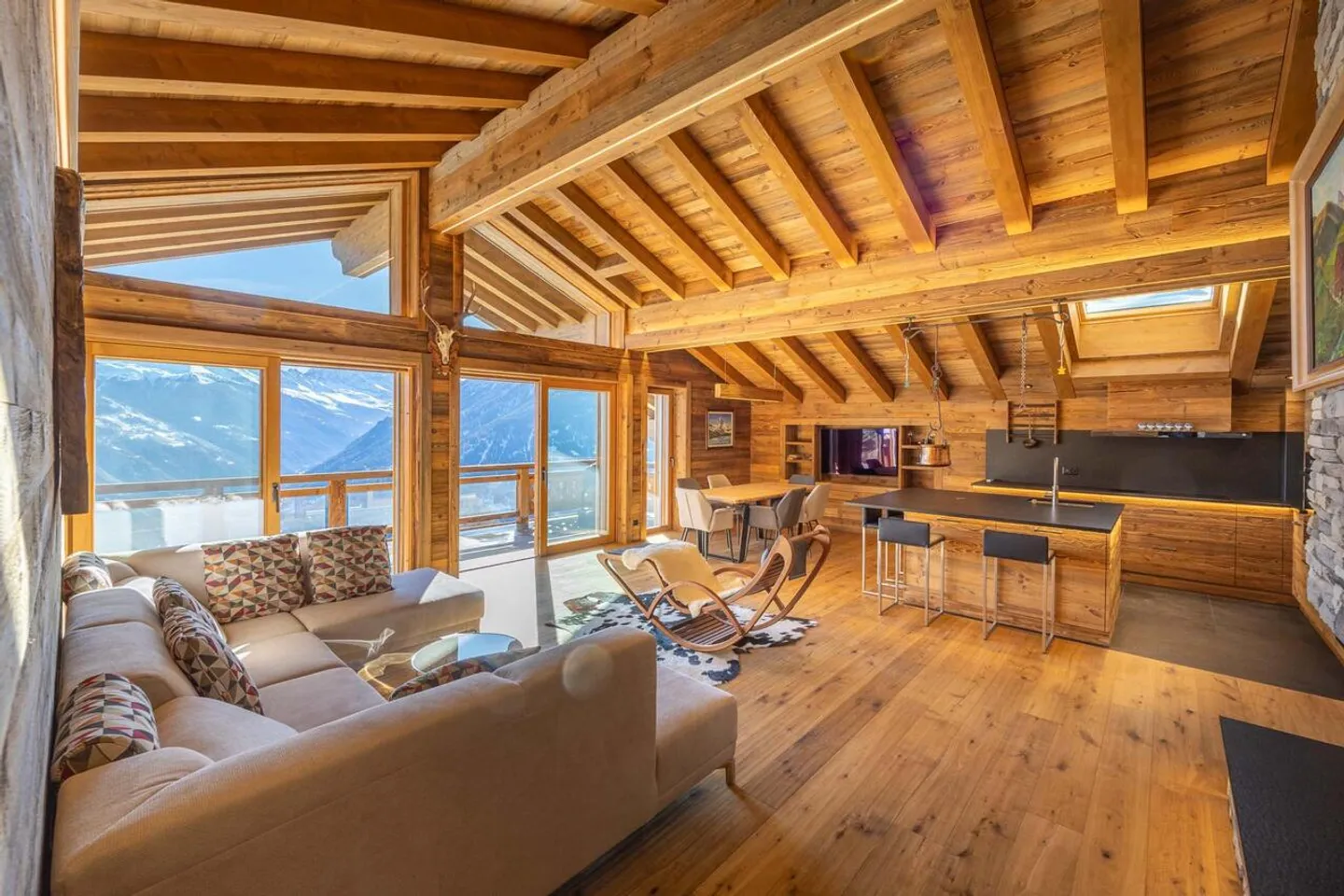 LETZTE GELEGENHEIT - Neue Penthouse-Wohnung in einer Zweitwohnung - Dixence Resort-Komplex - Foto 2 von 16