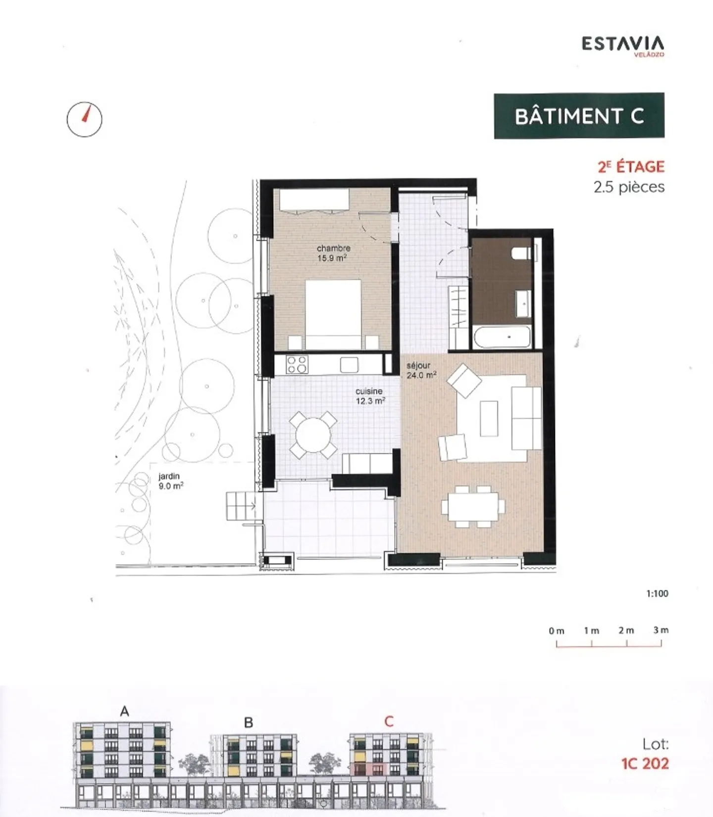 Appartement moderne près d'Estavayer - Photo 6 sur 6