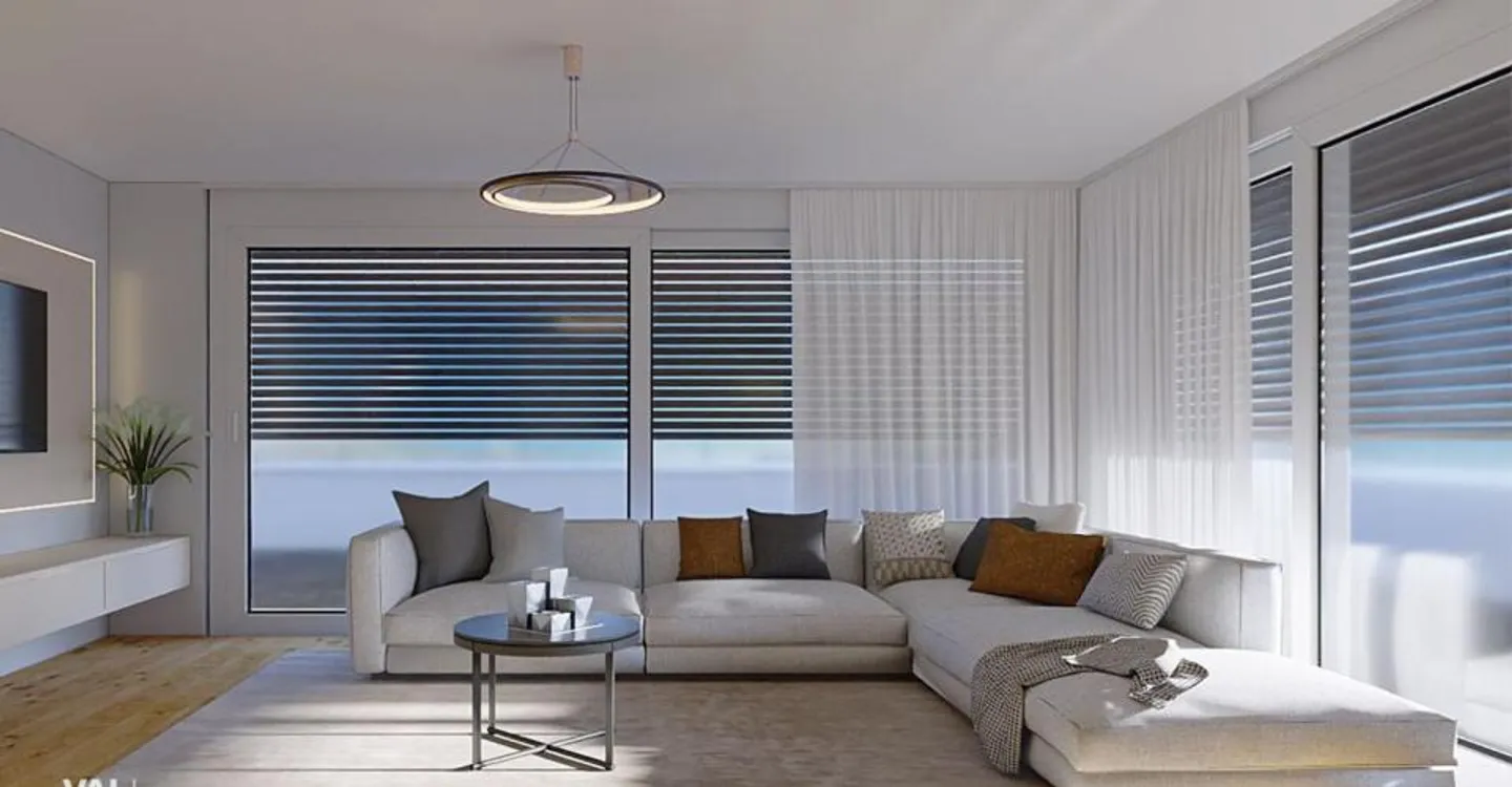 Appartement attrayant de 3,5 pièces dans les combles - Vivre avec vue - Photo 3 sur 9