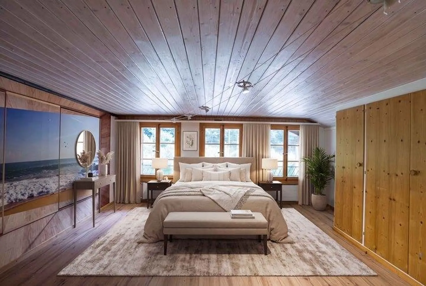 MAISON MITOYENNE DE 8,5 CHAMBRES AVEC APPARTEMENT INDÉPENDANT DANS LES ALPES BERNOISES - Photo 4 sur 8