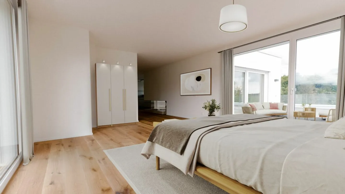 Appartement en attique avec vue dégagée - Photo 7 sur 13