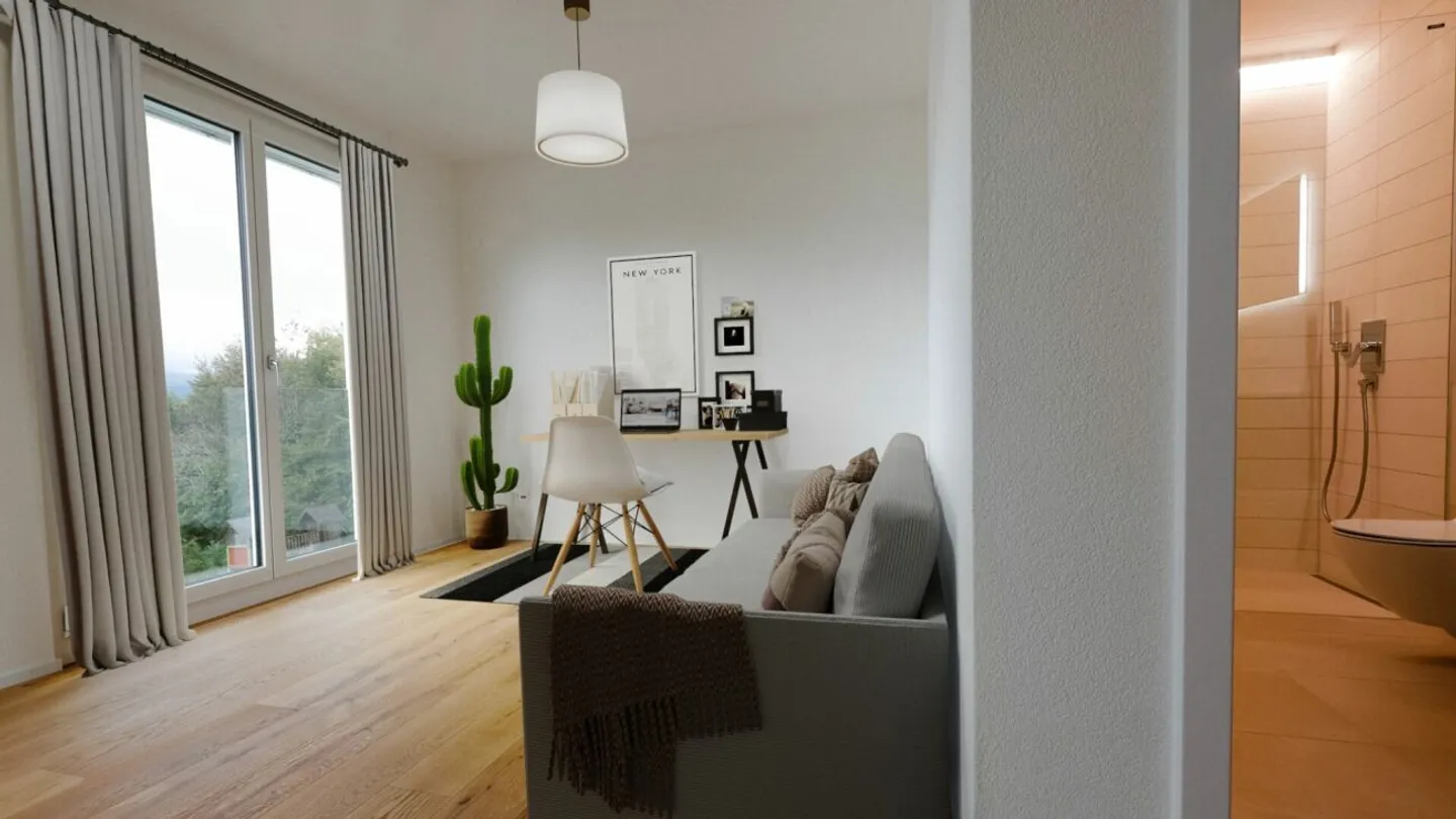 Appartement en attique avec vue dégagée - Photo 9 sur 13