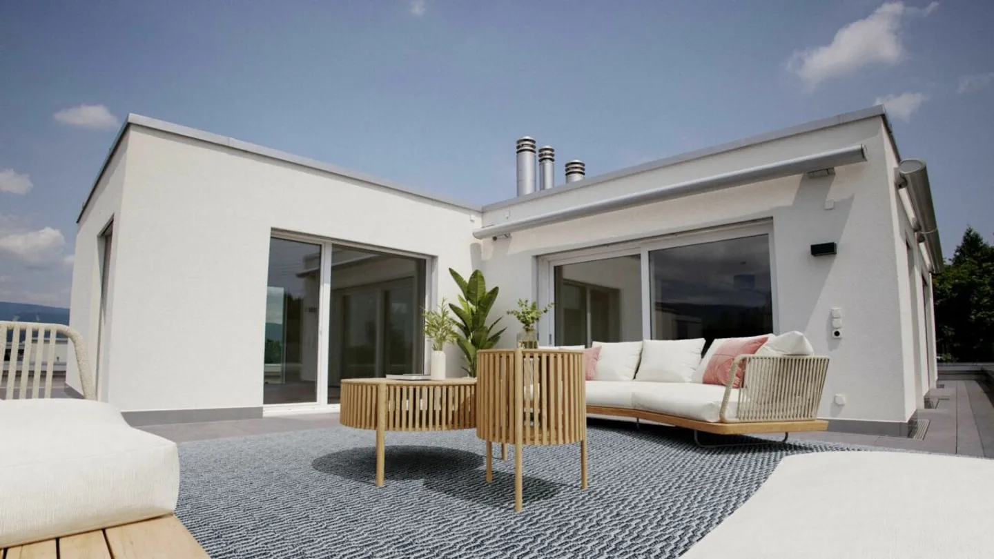 Appartement en attique avec vue dégagée - Photo 11 sur 13