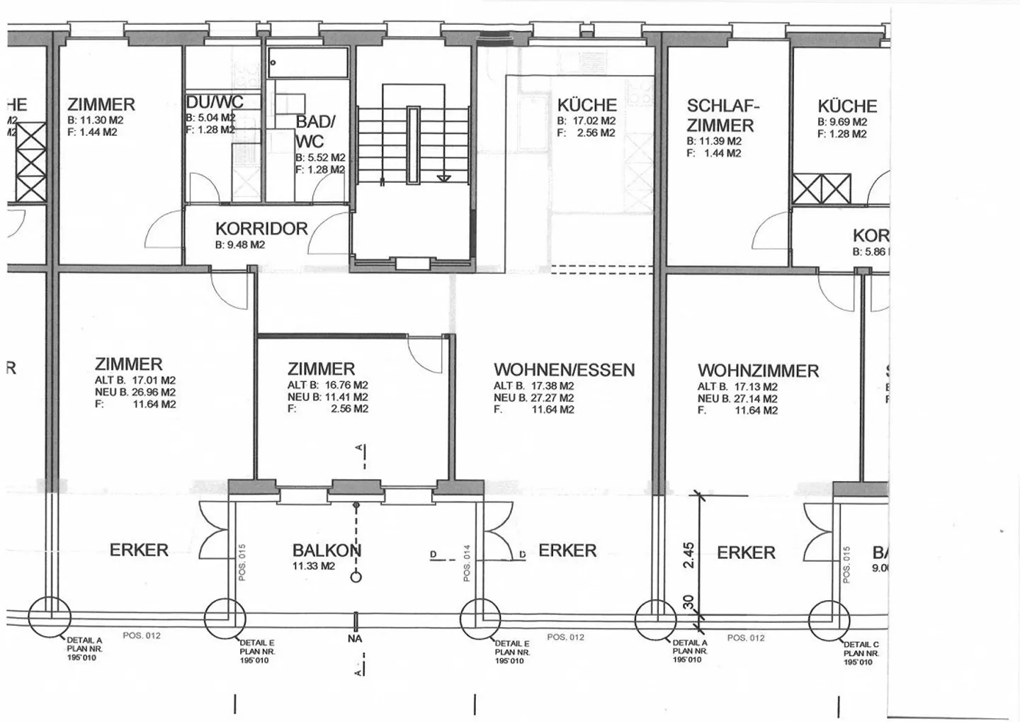 Appartement attrayant de 4,5 pièces au rez-de-chaussée surélevé - Photo 11 sur 11