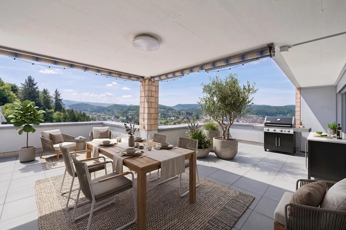 Sunny Terrace Apartment with Panoramic View - Photo 2 of 21