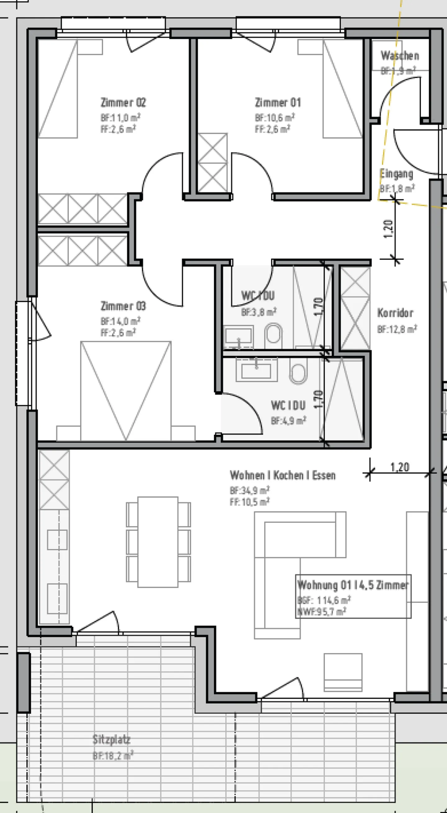 Appartement Familial Attrayant au Cœur de Niederbipp - Nouvelle Construction 2026 - Photo 7 sur 7