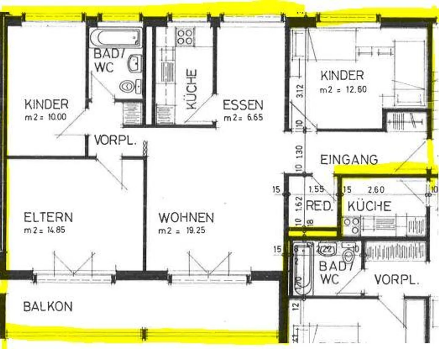 Bright 4.5-room apartment with garden seating area in a quiet residential area - Photo 8 of 8