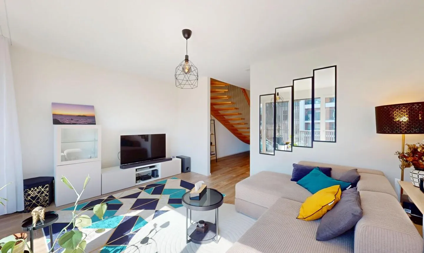 Very bright 3.5 room duplex in a Minergie-ECO building - Photo 3 of 13