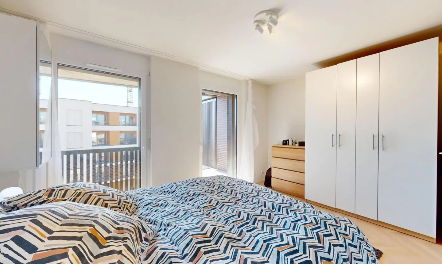 Very bright 3.5 room duplex in a Minergie-ECO building - Photo 10 of 13