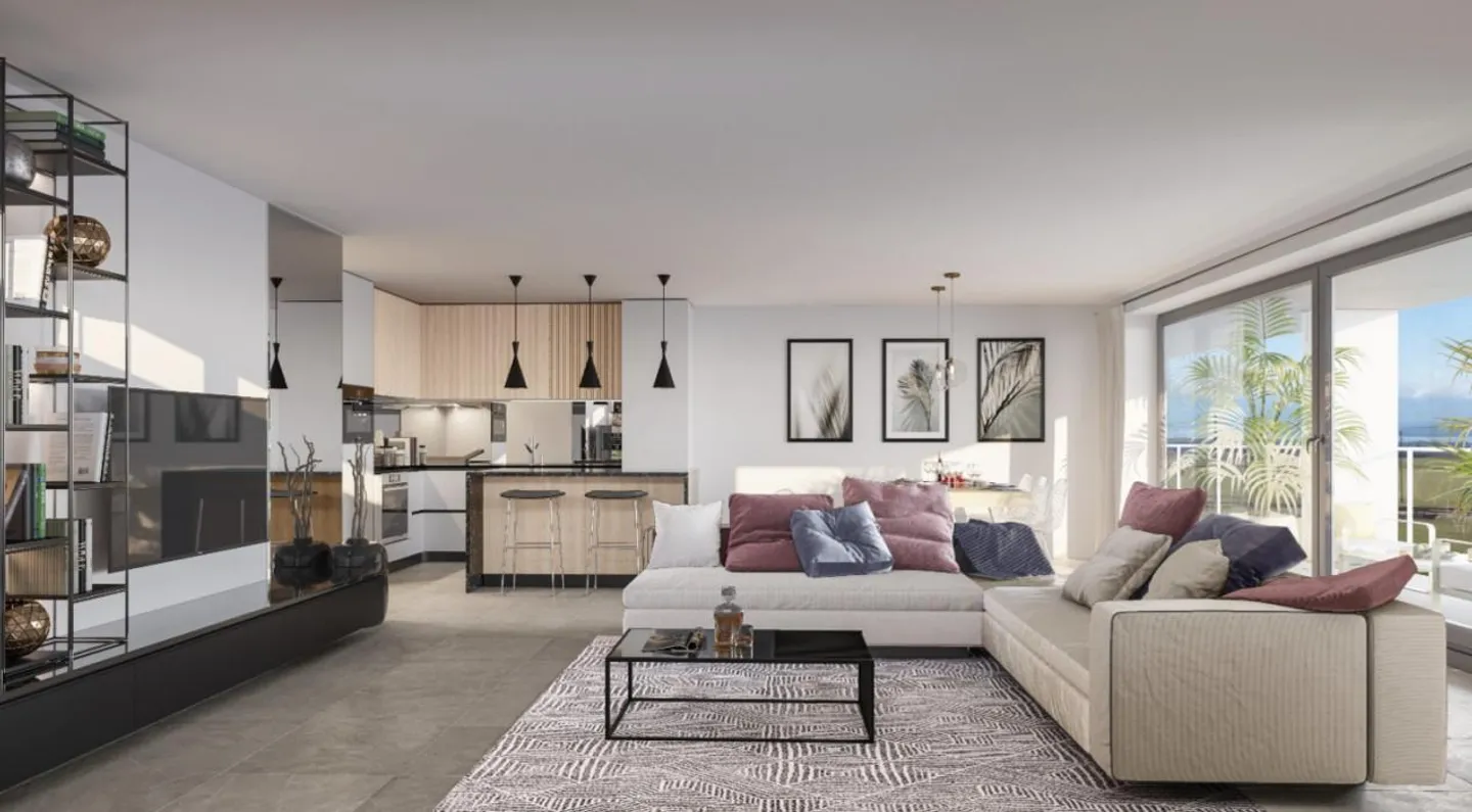 Un attique de rêve de 3,5 pièces avec montagnes pour horizon - Photo 3 sur 8