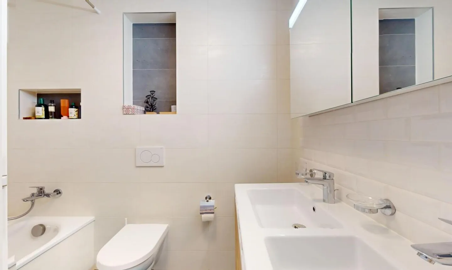 Very bright 3.5 room duplex in a Minergie-ECO building - Photo 12 of 13