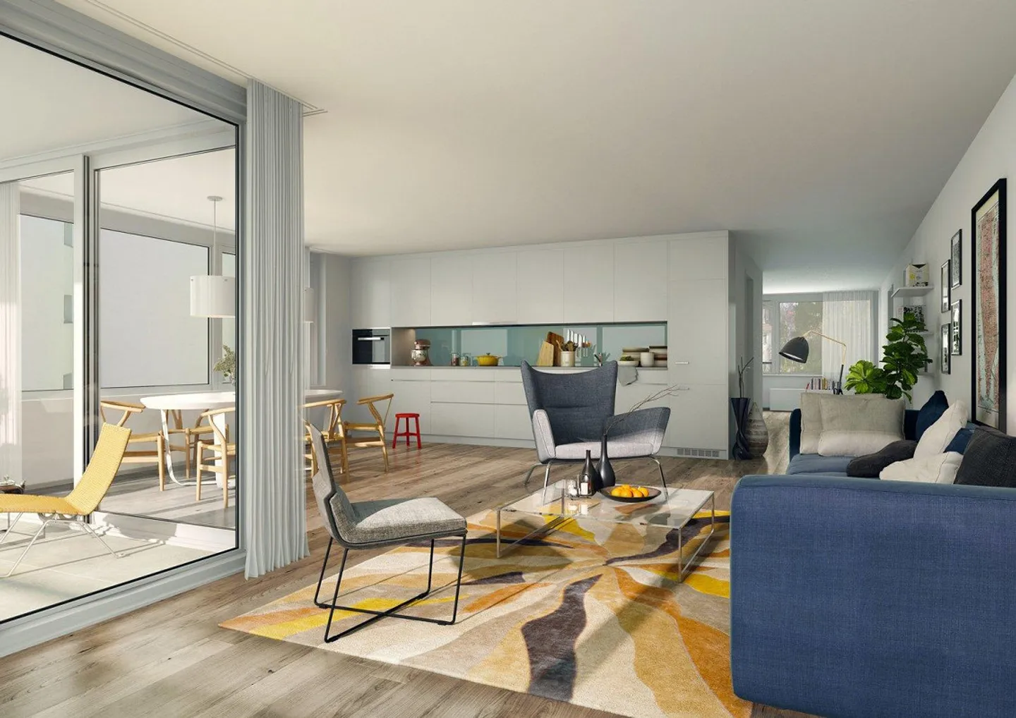 Moderno appartamento di 2,5 stanze con vista lago - Foto 3 di 3
