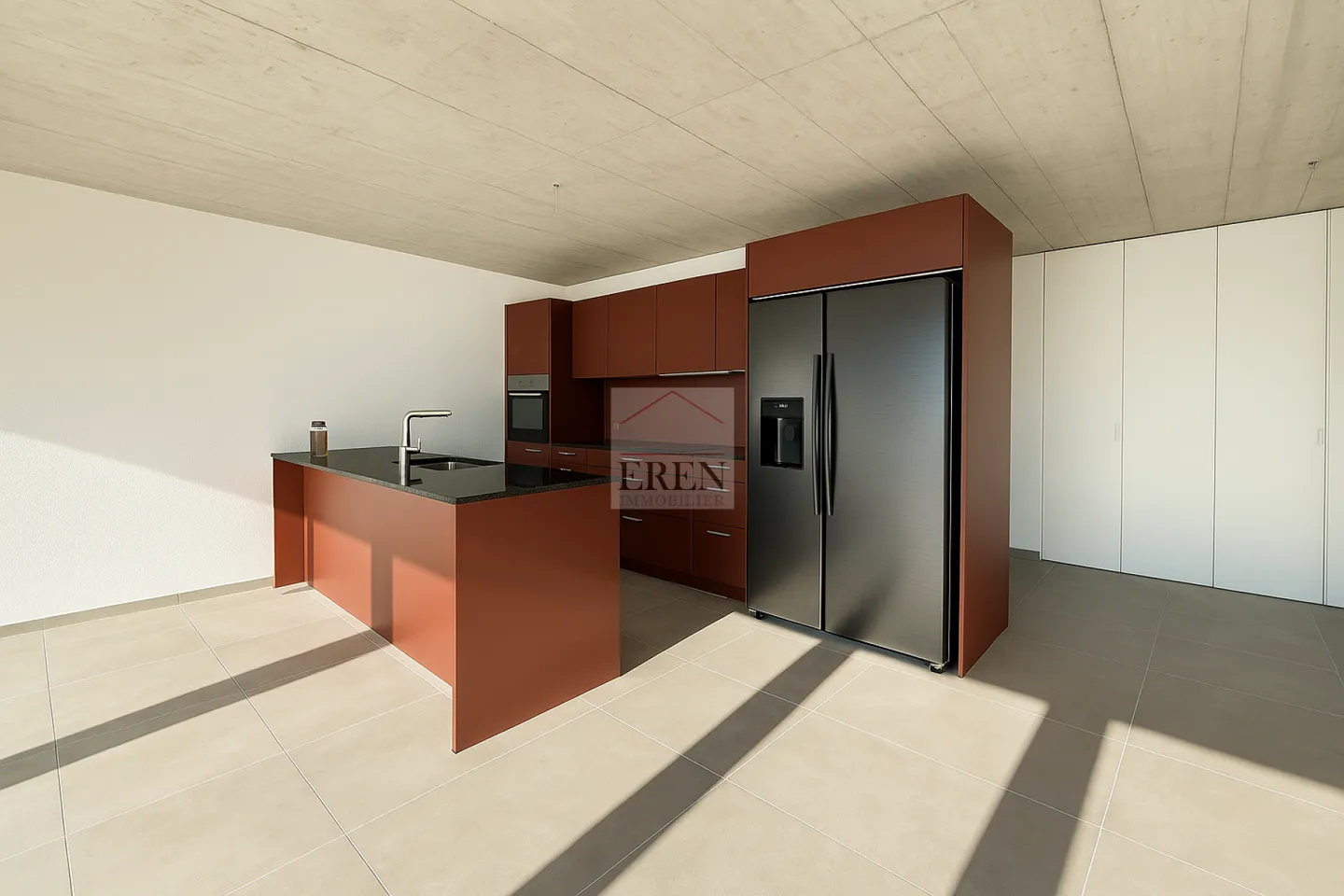 Wunderschöne 4,5 Attikawohnung neu mit Panoramablick und 55 m2 Terrasse nach Südosten - Foto 2 von 20