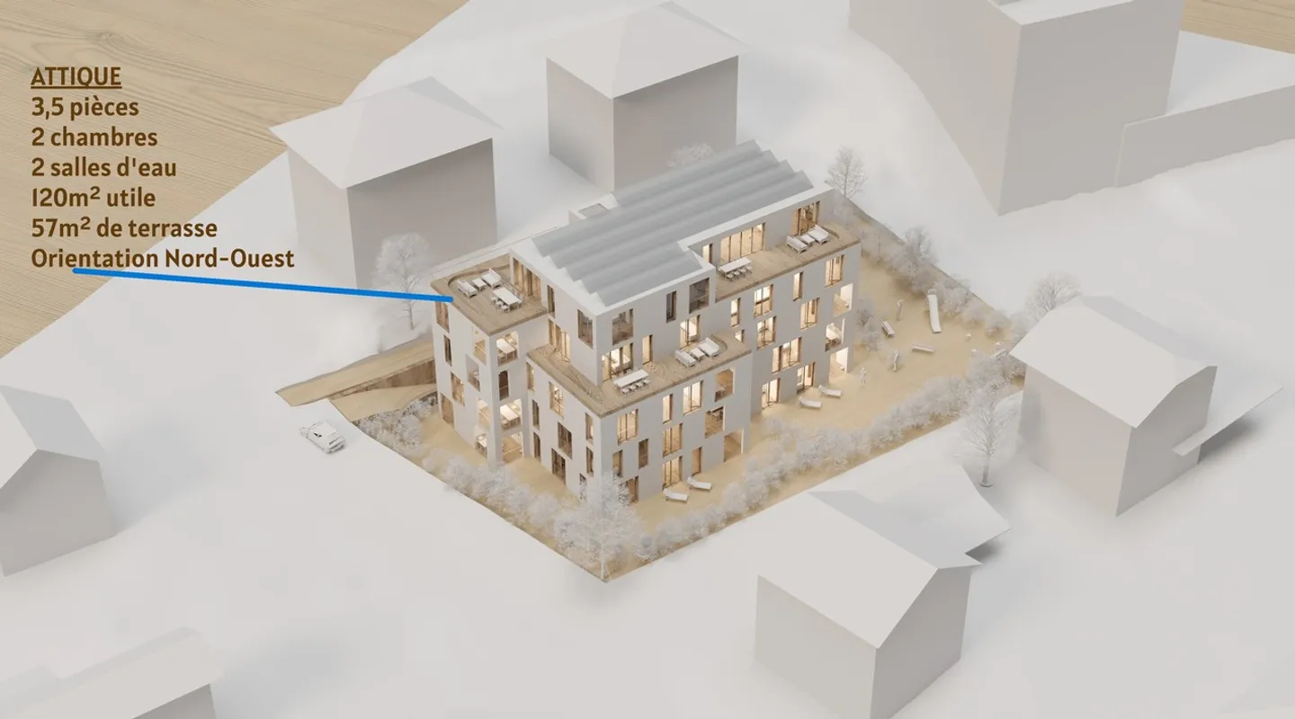 LETZTE ATTIKA-PRILLY HIMMELSBLICK-120m²-ATTRAKTIVER PREIS - Foto 8 von 9