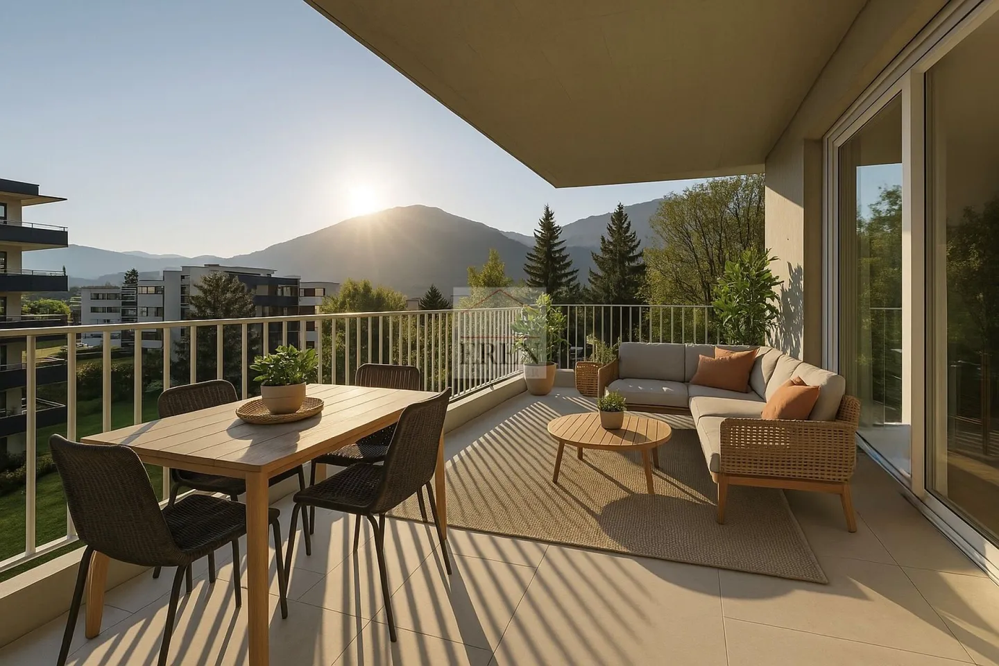 Wunderschöne 4,5 Attikawohnung neu mit Panoramablick und 55 m2 Terrasse nach Südosten - Foto 8 von 20