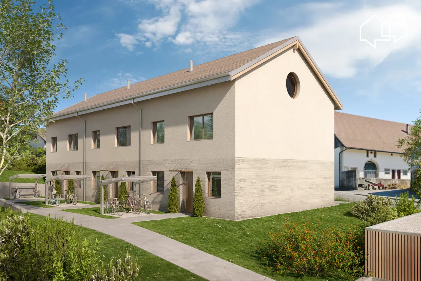 Le domaine Clos des Jordils - Nouvelle villa de 5,5 pièces - Lot B2 - Photo 1 sur 8