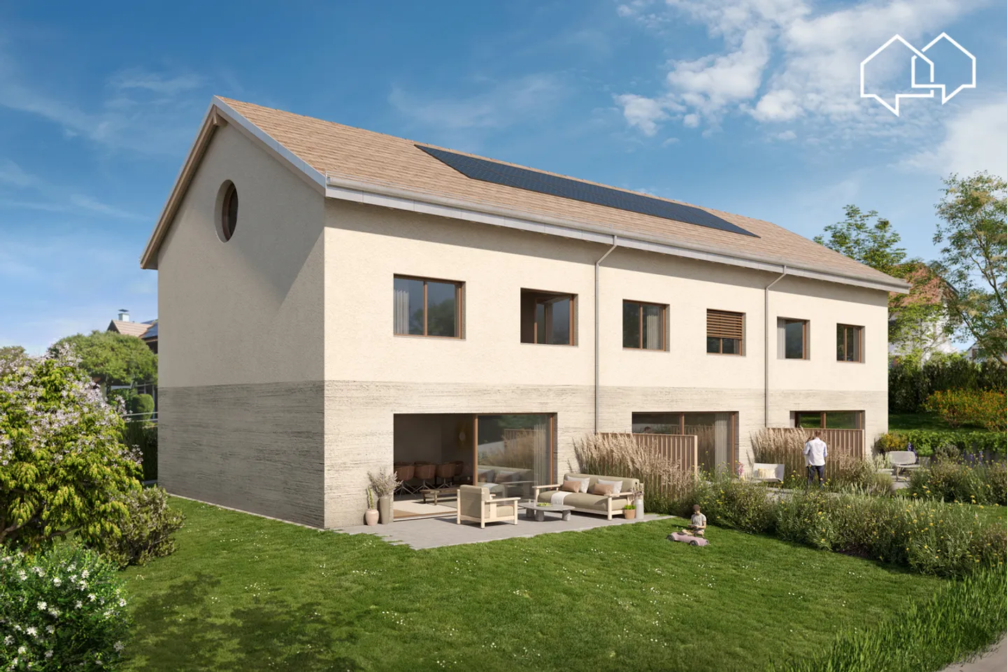 Le domaine Clos des Jordils - Nouvelle villa de 5,5 pièces - Lot B2 - Photo 3 sur 8