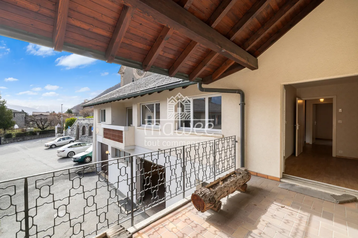 Edificio con alto potenziale nel centro di Chamoson - Foto 2 di 15