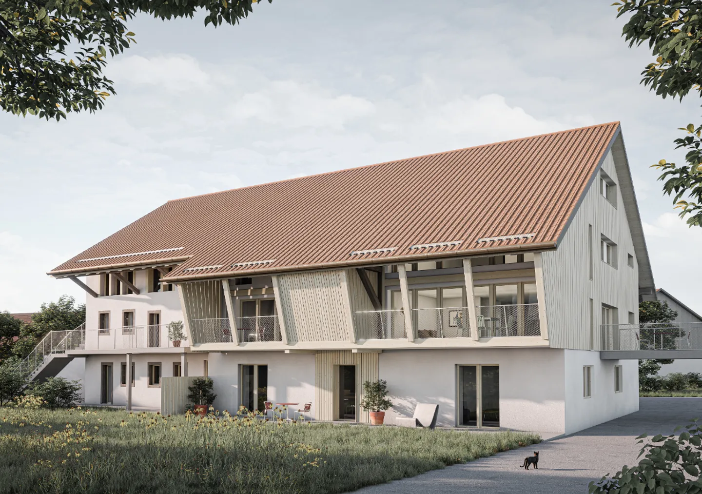 New 4½-room apartments with unique charm near Bulle - Photo 1 of 5